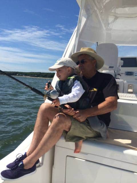 A Boy’s First Fish Aboard a Cabo 40