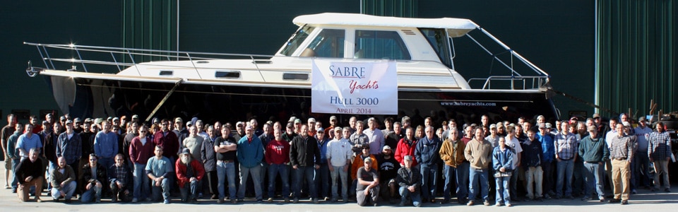 Sabre's 3000th Hull