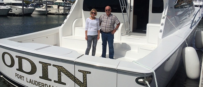 Delivering a New Viking 62C to Her New Owners