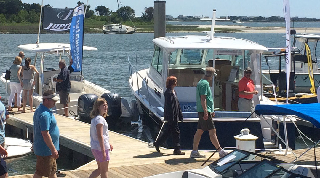 Boats on the Crystal Coast in Morehead City