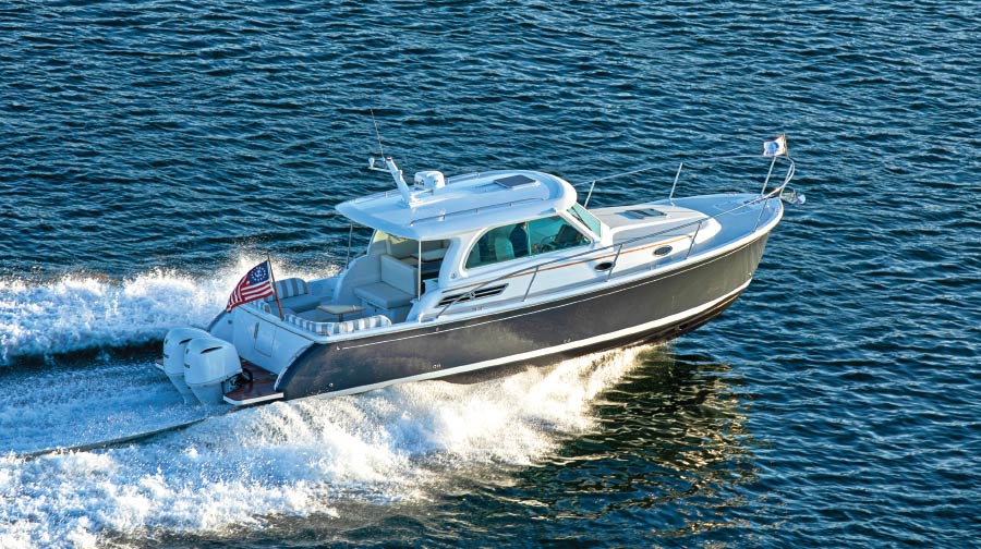 Back Cove Offers Outboard Power from a Clean-Sheet Design