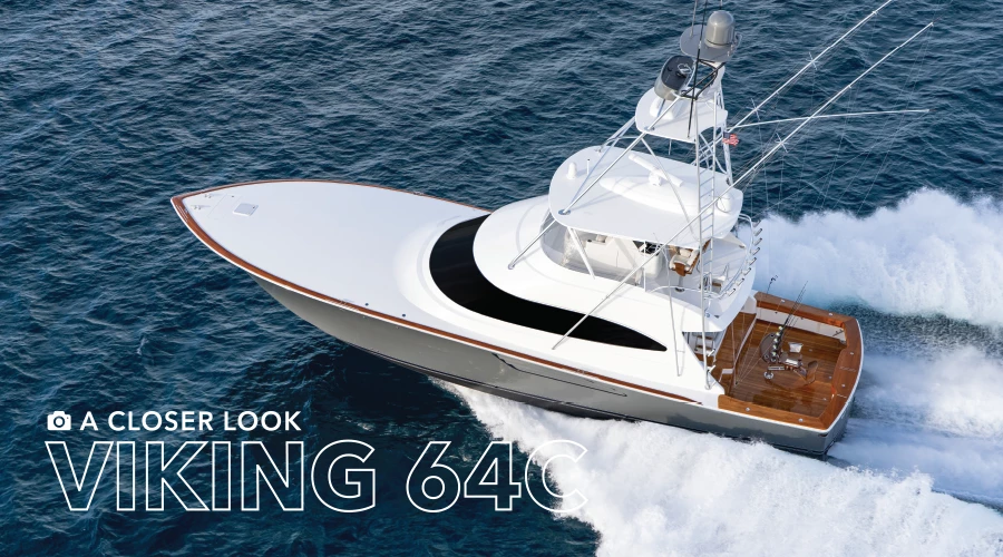 A Closer Look at the Second-Generation Viking 64 Convertible