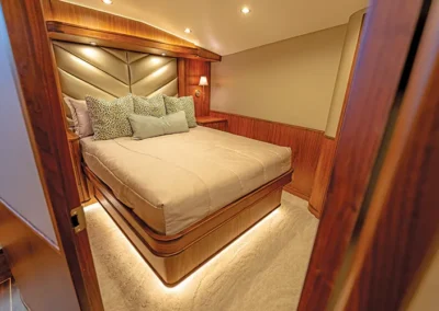 One of the two interior staterooms of Rebelette