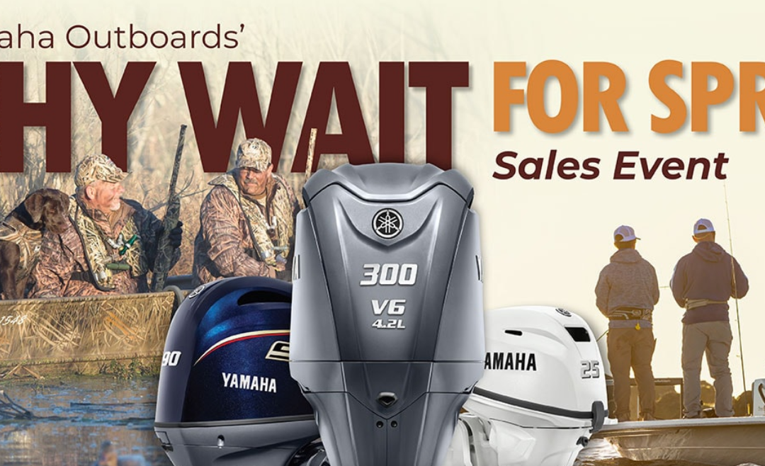 Yamaha Why Wait for Spring Sales Event